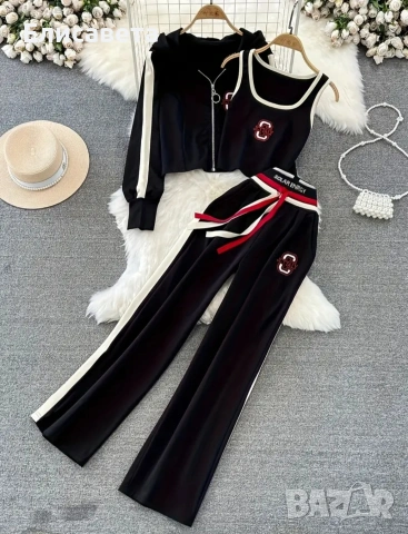 Дамски модерен комплект от 3 части 