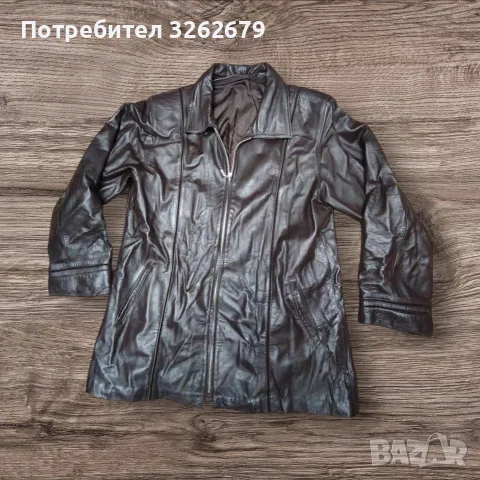 дамско яке естествена кожа размер xl