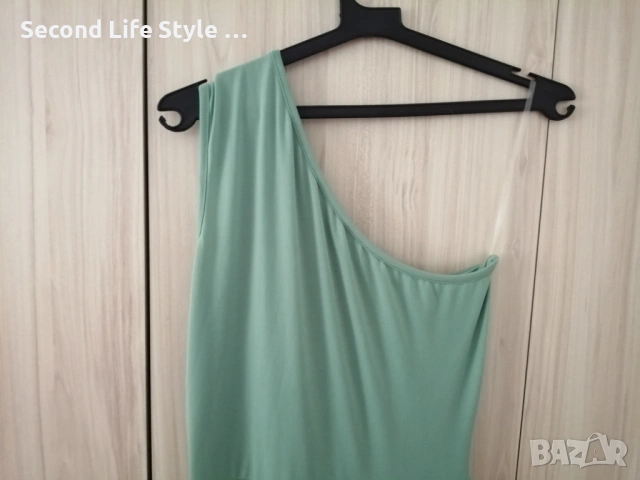 Италианска дълга елегантна дамска рокля по тялото р-р M, снимка 12 - Рокли - 54222000