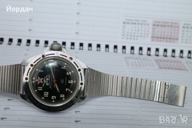 СССР часовник ''Восток'' командирски, снимка 5 - Антикварни и старинни предмети - 40737445