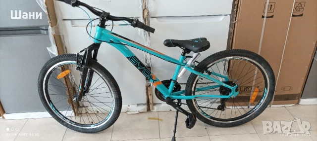 Велосипед 24 цола Whizzy . Тюркоаз., снимка 6 - Велосипеди - 50989404