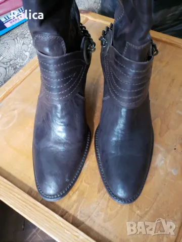 Gi Anni ботуши от дебела естествена телешка кожа, снимка 3 - Дамски ботуши - 47362505