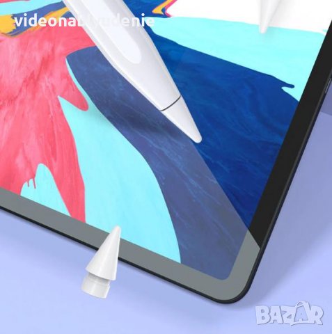 Резервен Накрайник Писец за Apple Pencil 1 / 2 Поколение iPencil Клин Връхчета за iPad Стилус Смяна, снимка 8 - Таблети - 39174653