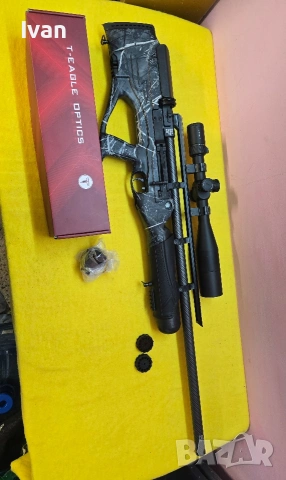 Въздушна пушка Hatsan Herculea Bully Long + оптика, снимка 6 - Въздушно оръжие - 54174400