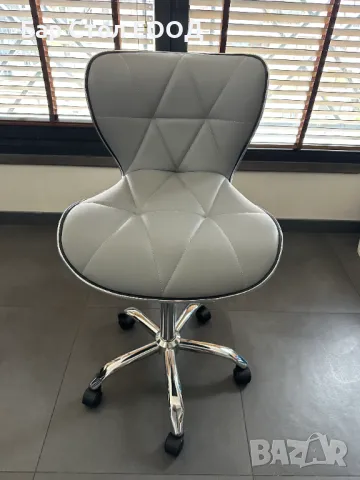 ВИСОК СТОЛ НА КОЛЕЛЦА BROOKLYN - 2г гаранция и безплатна доставка, снимка 3 - Столове - 49942552