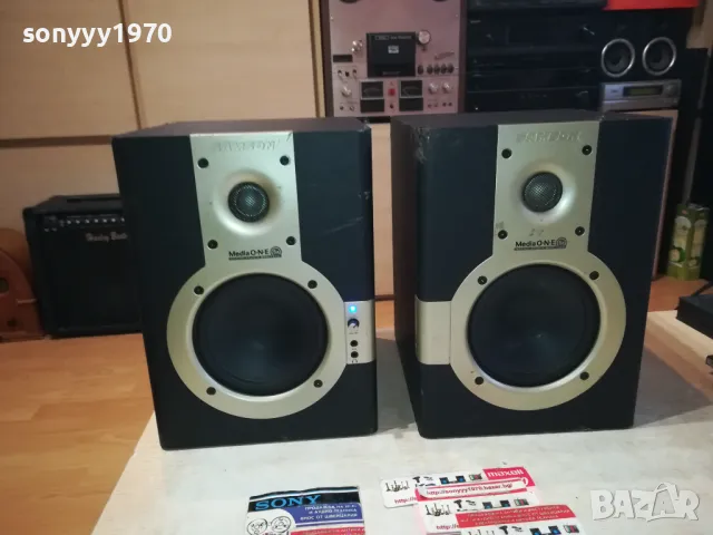 SAMSON MEDIA ONE 5A ACTIVE STUDIO MONITORS-SWISS 2312241053, снимка 5 - Тонколони - 48440037