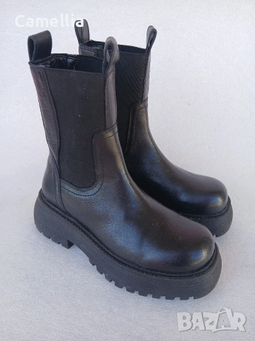 Боти от естествена кожа, 37-38 номер 