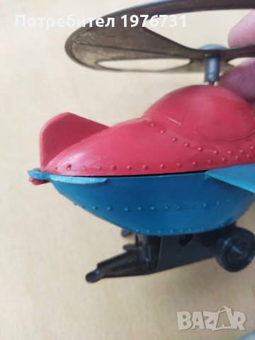 Детска механична играчка  Вертолет , снимка 6 - Колекции - 40442071