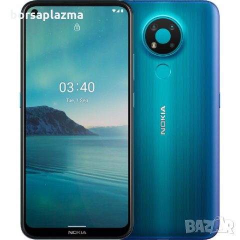 Смартфон Nokia 3.4 32/3 DS FJORD I BLUE , 3 GB, 32 GB, снимка 1 - Nokia - 34985978