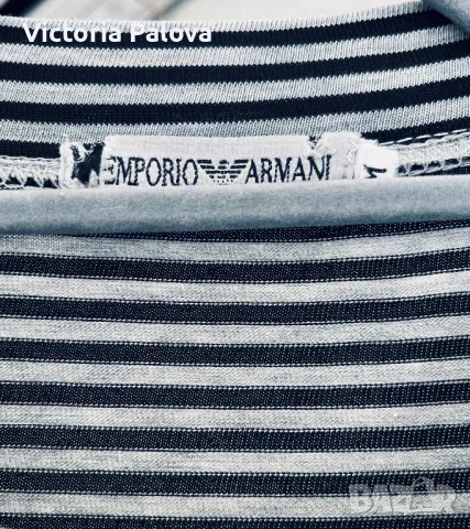 Тениска vintage EMPORIO ARMANI, снимка 8 - Тениски - 49874804