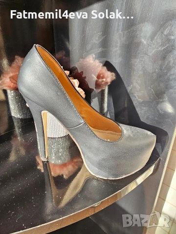 дамски обувки на висок ток , снимка 2 - Дамски обувки на ток - 53097936