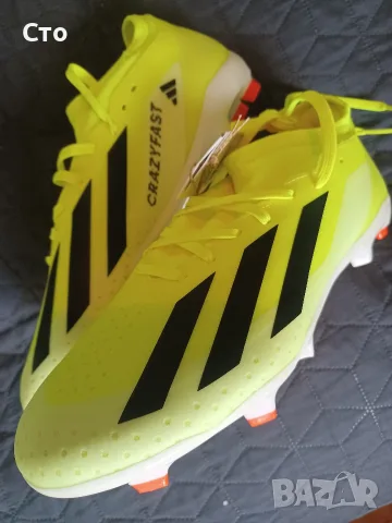 Adidas X Crazyfast 42 и 2/3 Speedframe FG бутонки за футбол нови