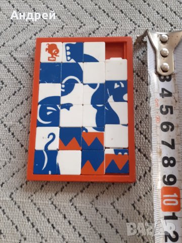 Стара детска игра,плочка за редене #2, снимка 3 - Антикварни и старинни предмети - 31221493