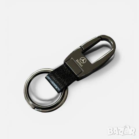 Луксозен метален ключодържател Mercedes-Benz / Мерцедес Бенц – графитен стил