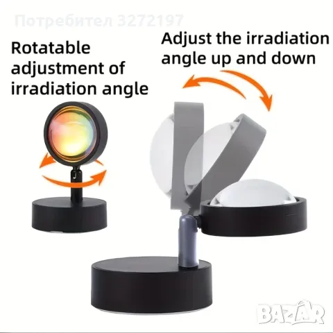 Лампа За Проекция На Сърце-Любов, снимка 8 - Прожектори - 50378236