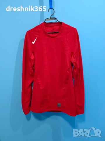 NIKE PRO WARM Блуза/Мъжка S, снимка 1 - Блузи - 42765490