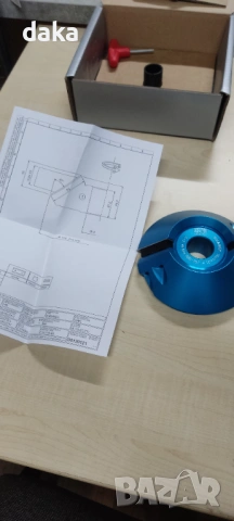 Дърводелска фрезова глава за скосяване 45 градуса