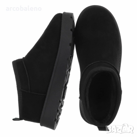 Дамски зимни боти до глезена, 4цвята , снимка 17 - Дамски боти - 52005156