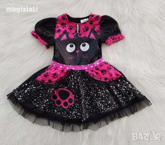 Карнавална рокля Коте 2-3 години