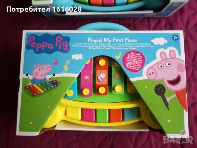 Peppa Pig Peppas Piano Piayset 2 в 1 - Детско пиано-ксилофон., снимка 5 - Музикални играчки - 39071496