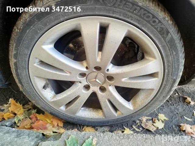 Джанти mercedes 5х112 /17, снимка 3 - Гуми и джанти - 56520744