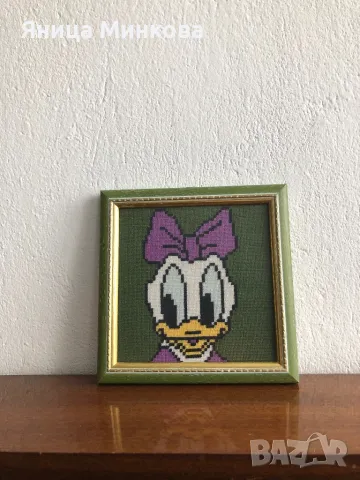 Гоблен в рамка Дейзи, снимка 4 - Гоблени - 48931070