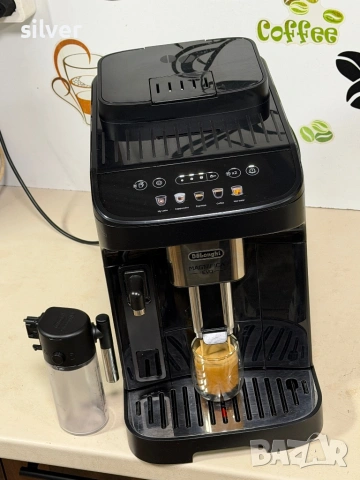 Кафемашина кафе автомат delonghi magnifica evo с гаранция, снимка 6 - Кафемашини - 54131807