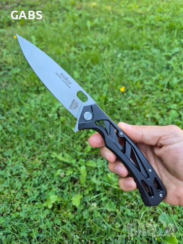 Руски сгъваем нож НОКС МАЙОР нов модел, снимка 11 - Ножове - 51667974