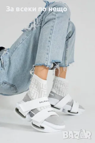 Balmain Дамски Маратонки Тип Чорап🔝Дамски Спортни Обувки Тип Чорап Белмейн - 5 Цвята Код E206, снимка 10 - Маратонки - 50410142