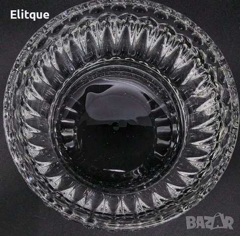 Стъклена захарница с капак, снимка 6 - Други стоки за дома - 52861441