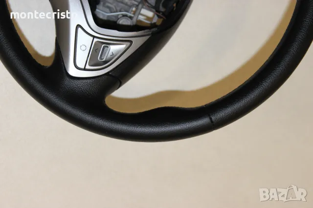 👌Безупречен Кожен волан Hyundai ix20 (2010-2015г.) мултифункционален Хюндай IX 20, снимка 13 - Части - 49900073