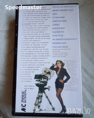 VHS ZzTop, снимка 3 - Други музикални жанрове - 52923167