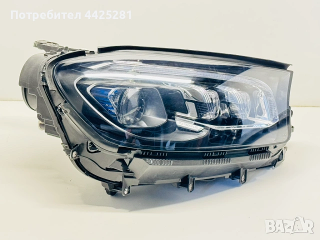 фар десен Mercedes GLS w167 multibeam led 2019-2026 г. #1048V. A1679066001KZ, снимка 4 - Части - 53957189