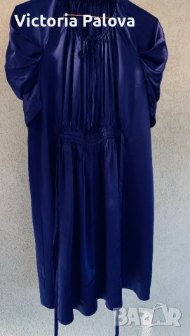 Разкошна рокля коприна, снимка 11 - Рокли - 40187128