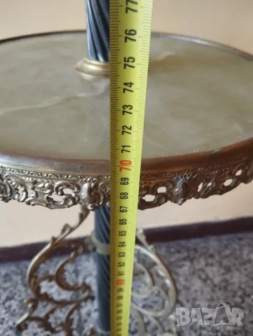 Паркетна газова лампа арт деко, снимка 8 - Други ценни предмети - 48489706