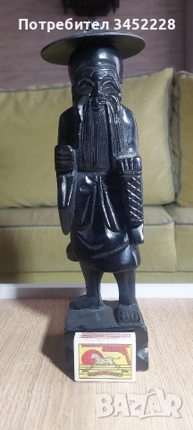 Дърворезба за ценители височина 30см , снимка 8 - Декорация за дома - 53902827