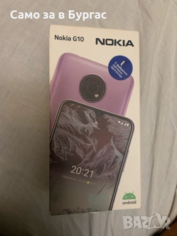 Nokia g10 няма пукнатини протектора е за смяна, снимка 4 - Nokia - 47399901