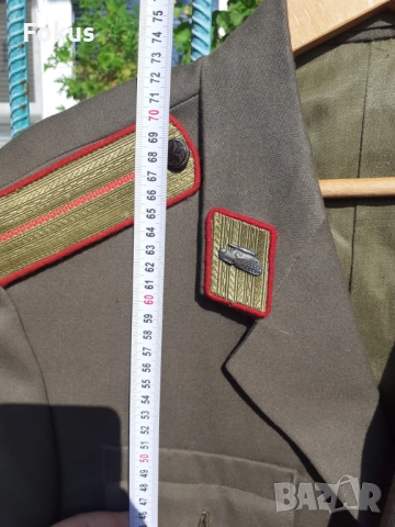 Стара военна СОЦ униформа куртка вензели пагони - като нова, снимка 4 - Антикварни и старинни предмети - 52266438