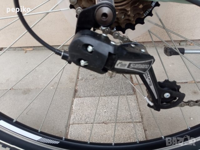 Продавам колела внос от Германия алуминиев градски велосипед JULIETA 28 цола с 6 скорости ДИНАМО ГЛА, снимка 4 - Велосипеди - 30235735