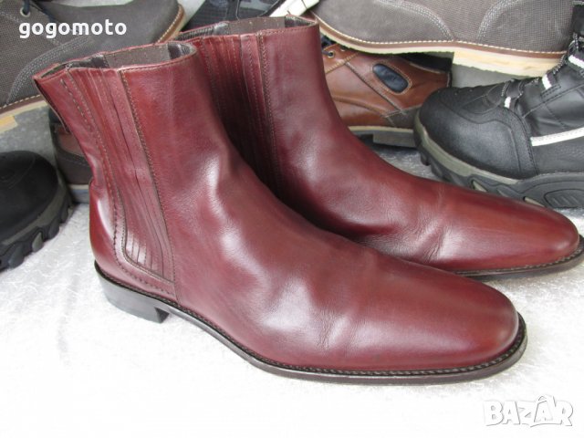 КАТО НОВИ Небрежно официални,висококачествени, луксозно - ежедневни мъжки боти 44 - 45 original JOOP, снимка 10 - Мъжки боти - 31370832