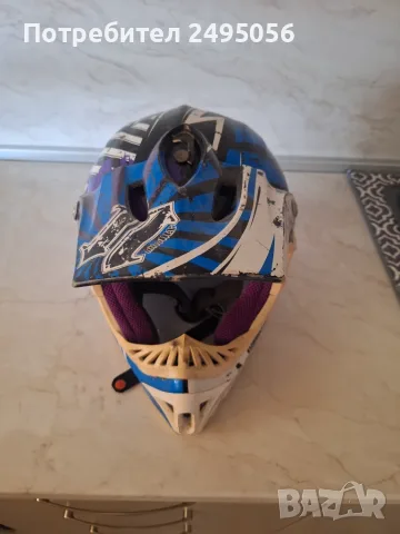 Кросова каска Nitro, снимка 4 - Аксесоари и консумативи - 55781383