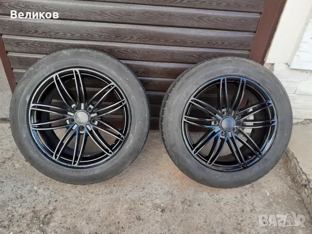 Продавам 4 бр алуминиеви джанти 18ц (мерцедес/ауди)