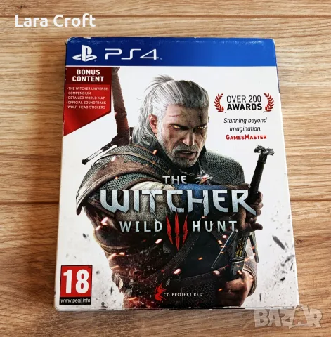 The Witcher 3: Wild Hunt PlayStation 4 PS4 заедно със soundtrack диск, снимка 2 - Игри за PlayStation - 55798211