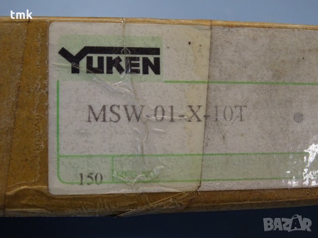 хидравличен регулатор на дебит YUKEN MSW-01-X-10T, снимка 8 - Резервни части за машини - 35032993