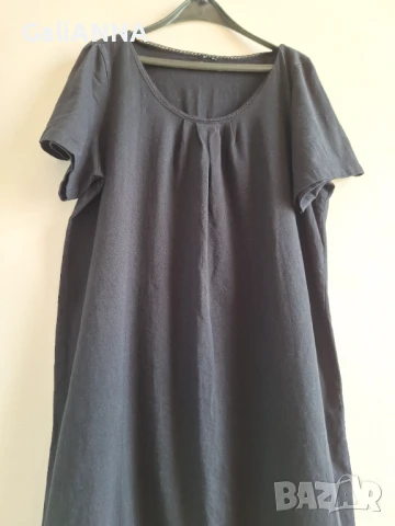 СТРАХОТНА ЧЕРНА РОКЛЯ 3XL, снимка 2 - Рокли - 51241339