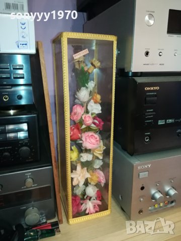 цвете 41см внос франция 1610231351, снимка 4 - Антикварни и старинни предмети - 42593728