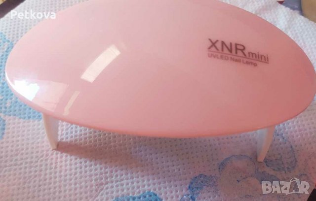 Лампа за маникюр, за гел лак, мини, с подаръци, два броя гел лак , снимка 2 - Продукти за маникюр - 30248375