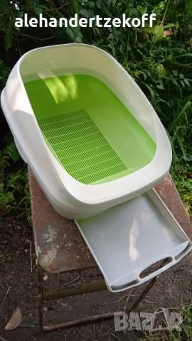 Котешка тоалетна, Purina Tidy Cats Breeze, пластмаса, зелено/бяло, снимка 3 - За котки - 50578917