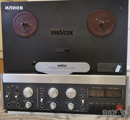 Revox B77 MKll+DBX+NAP Adapter+Tape Reels, снимка 2 - Декове - 50711432