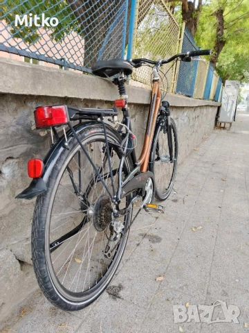 28 цола алуминиев велосипед с 21 скорости усилени капли амортисьори предни палцови команди , снимка 5 - Велосипеди - 51684606